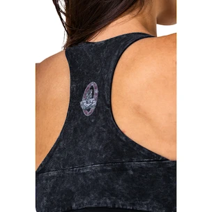 Ženski nedrček Nebbia NEBBIA x OLYMPIA Washed Medium-Support Sports Bra GOLDEN AGE 778 black