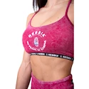 Ženski nedrček Nebbia NEBBIA x OLYMPIA Washed Open Back Sports Bra LEGACY 779 red
