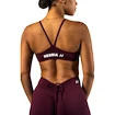 Ženski nedrček Nebbia STRONG BEAUTY Medium-Support Sports Bra TWIST-KNOT 423 dark red