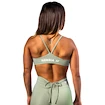 Ženski nedrček Nebbia STRONG BEAUTY Medium-Support Sports Bra TWIST-KNOT 423 light green
