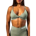 Ženski nedrček Nebbia STRONG BEAUTY Medium-Support Sports Bra TWIST-KNOT 423 light green
