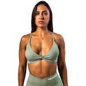 Ženski nedrček Nebbia STRONG BEAUTY Medium-Support Sports Bra TWIST-KNOT 423 light green