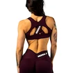 Ženski nedrček Nebbia STRONG BEAUTY Sports Bra 424 dark red