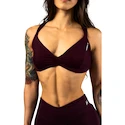 Ženski nedrček Nebbia STRONG BEAUTY Sports Bra 424 dark red