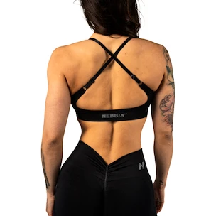 Ženski nedrček Nebbia TOTALLY SEAMLESS Medium-Support Sports Bra 305 black