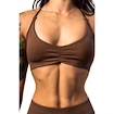 Ženski nedrček Nebbia TOTALLY SEAMLESS Medium-Support Sports Bra 305 brown