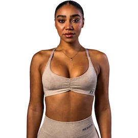 Ženski nedrček Nebbia TOTALLY SEAMLESS Medium-Support Sports Bra 305 cream