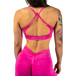 Ženski nedrček Nebbia TOTALLY SEAMLESS Medium-Support Sports Bra 305 pink