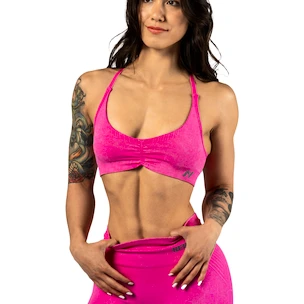 Ženski nedrček Nebbia TOTALLY SEAMLESS Medium-Support Sports Bra 305 pink