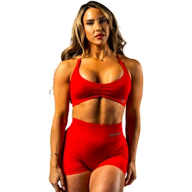 Ženski nedrček Nebbia TOTALLY SEAMLESS Medium-Support Sports Bra 305 red