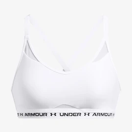 Ženski nedrček Under Armour Crossback Low Bra White