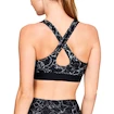 Ženski nedrček Under Armour  Mid Crossback Printed Black