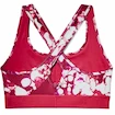 Ženski nedrček Under Armour  Mid Crossback Printed Pink