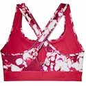 Ženski nedrček Under Armour  Mid Crossback Printed Pink