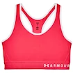 Ženski nedrček Under Armour   Mid Keyhole Bra-PNK XS