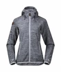 Ženski pulover Bergans  Hareid Fleece Grey