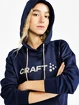 Ženski pulover Craft  Core Hood Navy Blue