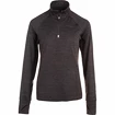 Ženski pulover Endurance  Canna V2 Melange Performance Midlayer Black Bean
