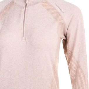 Ženski pulover Endurance  Halen Seamless Midlayer Warm Taupe XXS/XS