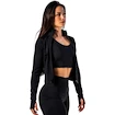Ženski pulover Nebbia Deni x NEBBIA Fitness Zip Tracktop 314 black