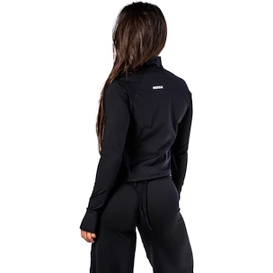Ženski pulover Nebbia Deni x NEBBIA Fitness Zip Tracktop 314 black