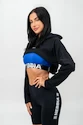 Ženski pulover Nebbia GYM TIME Designer Cropped Hoodie black L