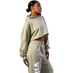 Ženski pulover Nebbia STRONG BEAUTY Oversized Hoodie OWN YOUR POWER 433 light green