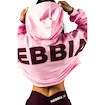Ženski pulover Nebbia STRONG BEAUTY Oversized Hoodie OWN YOUR POWER 433 pink