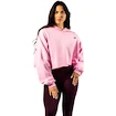 Ženski pulover Nebbia STRONG BEAUTY Oversized Hoodie OWN YOUR POWER 433 pink