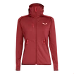 Ženski pulover Salewa  Agner Hybrid PL/DST FZ Hdy Syrah Melange