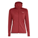 Ženski pulover Salewa  Agner Hybrid PL/DST FZ Hdy Syrah Melange