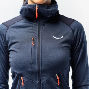 Ženski pulover Salewa  Agner Hybrid PL/DST Navy Blazer Melange