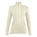 Ženski pulover Salewa  Rocca 2 PL W Fleece Oatmeal Melange