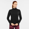 Ženski pulover Salomon  Outrack Full Zip Mid Black