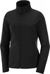 Ženski pulover Salomon  Outrack Full Zip Mid Black