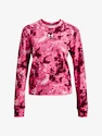 Ženski pulover Under Armour  Rival Terry Print Crew-PNK