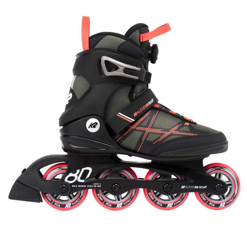 Ženski rolerji K2 Alexis 80 Boa