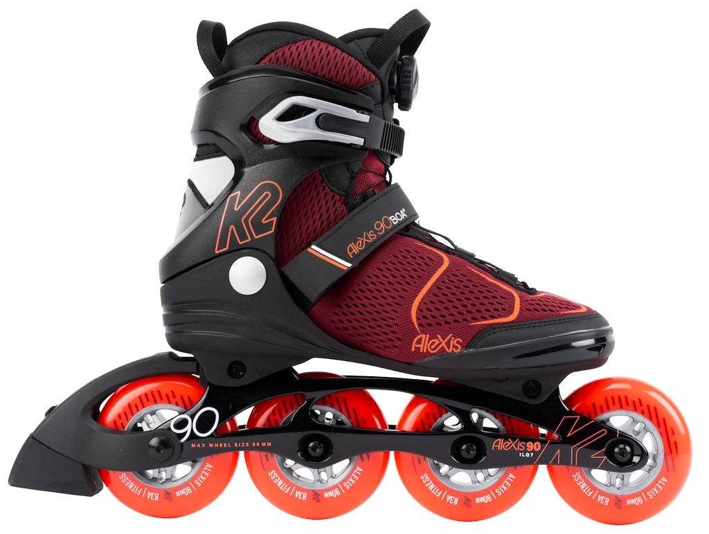 Ženski rolerji K2  ALEXIS 90 BOA