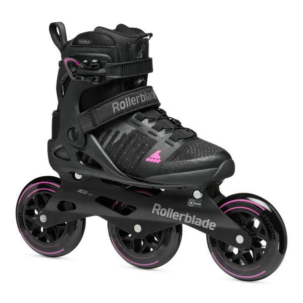 Ženski rolerji Rollerblade  Macroblade 110 3WD W Black/Orchid