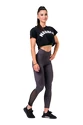 Ženski top Nebbia  Fit & Sporty Crop Top 583 black