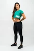 Ženski top Nebbia POWERHOUSE Oversized Crop Top 279 green