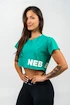 Ženski top Nebbia POWERHOUSE Oversized Crop Top 279 green